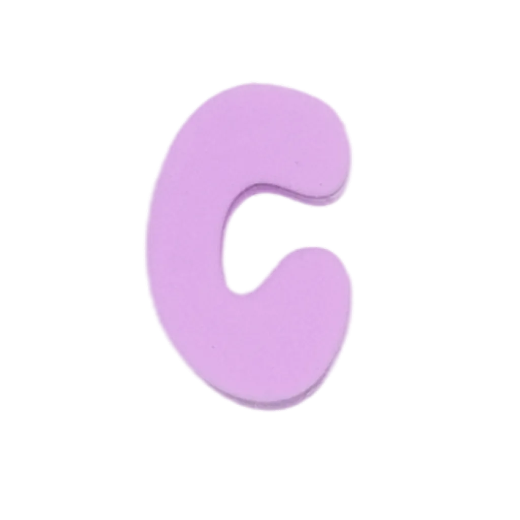 Letra C Lavanda