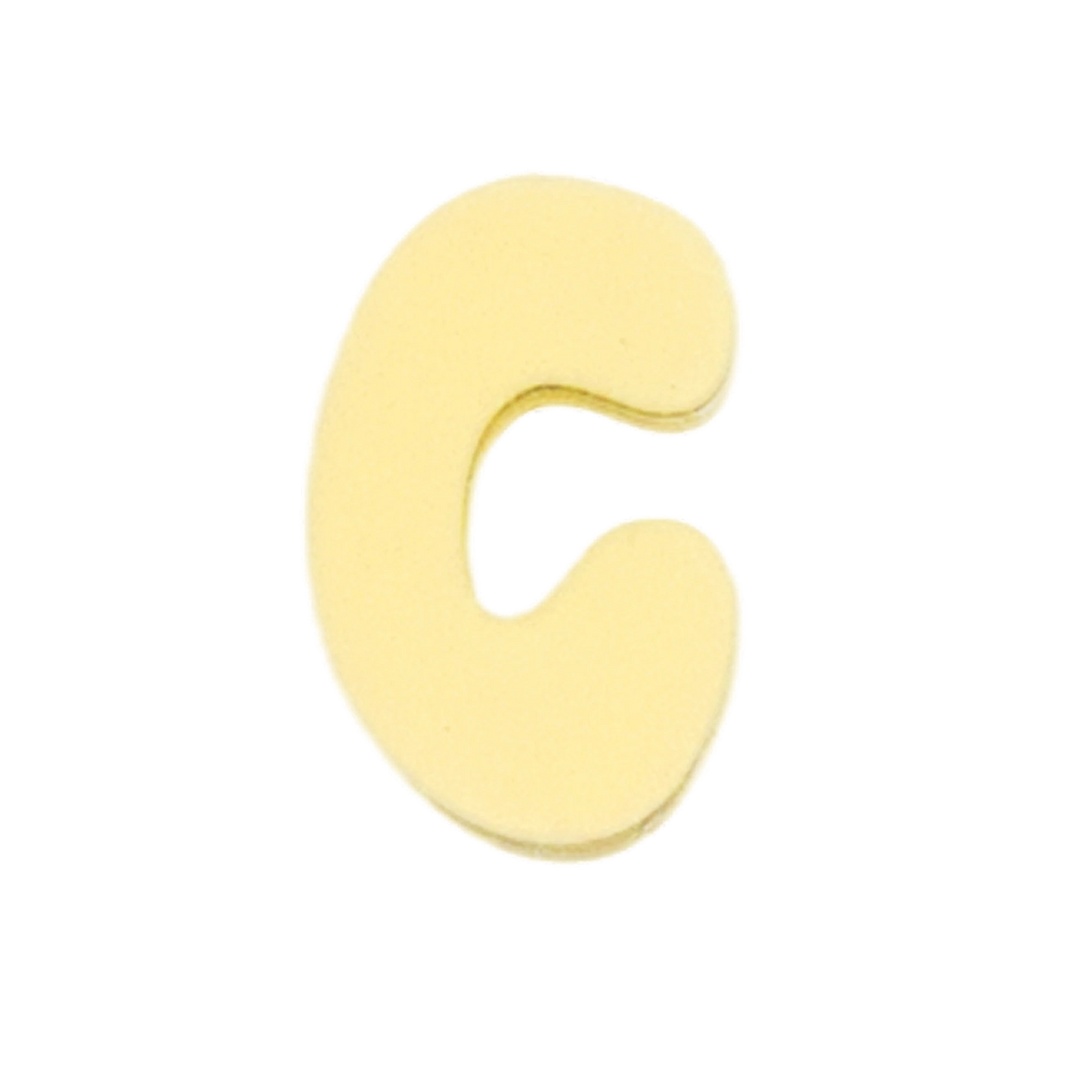 Letra C Amarillo