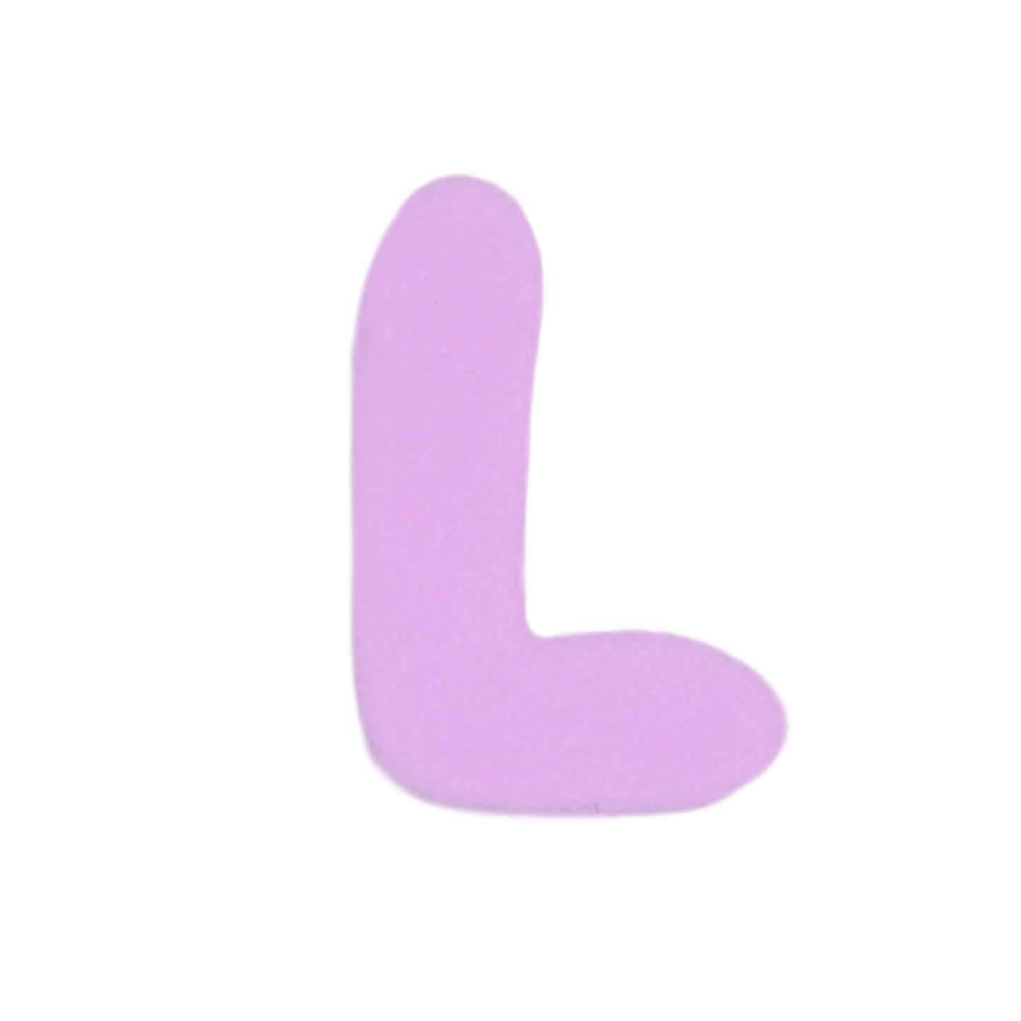 Letra L Lavanda