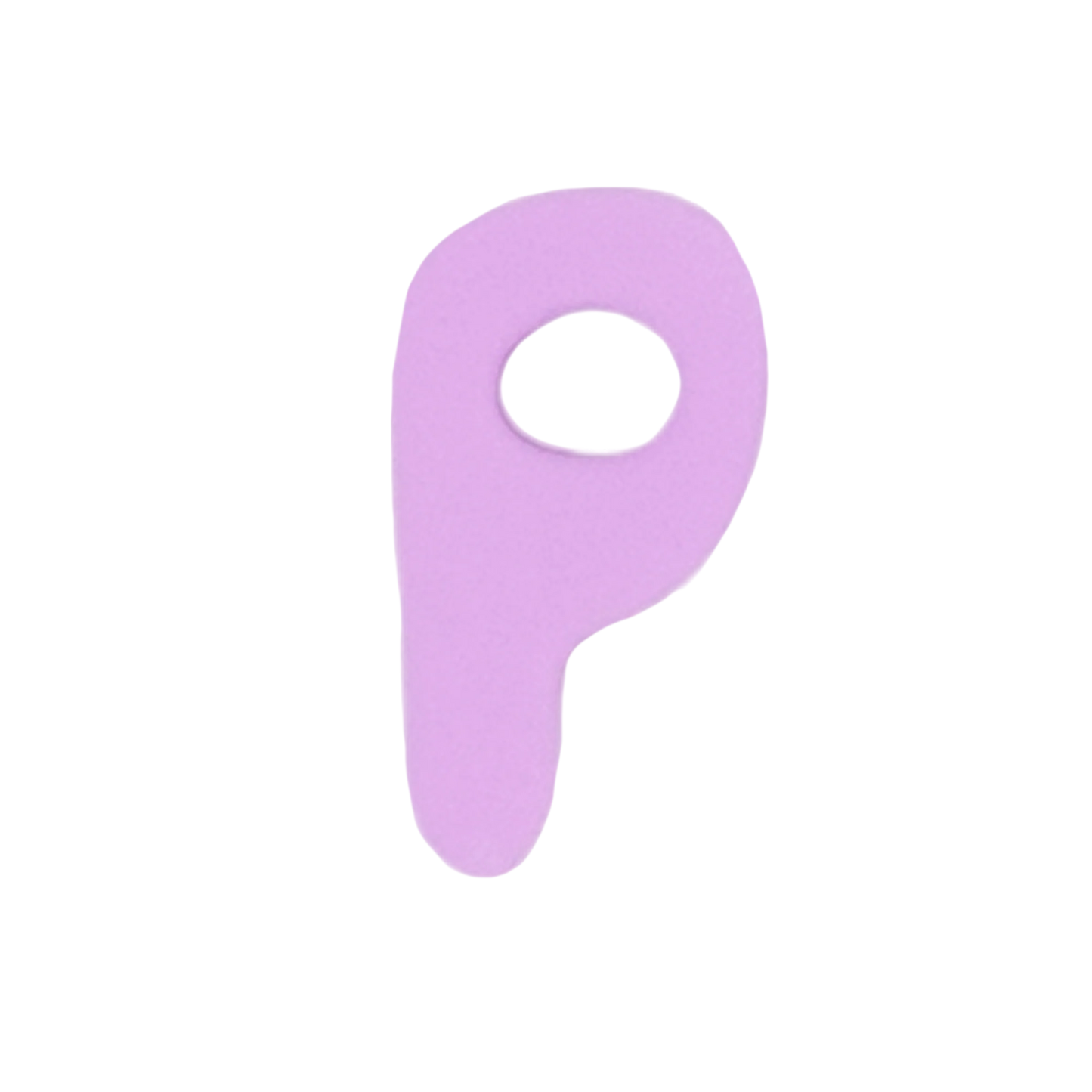 Letra P Lavanda