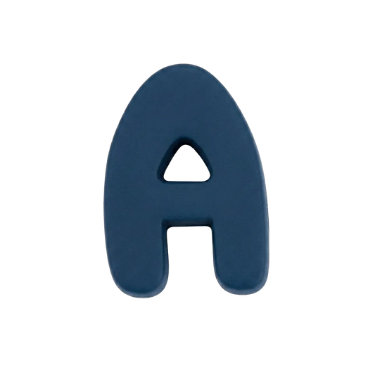 Letra A Azul marino
