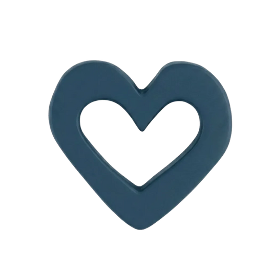Corazón Azul marino