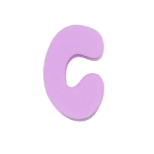 Letra C Lavanda