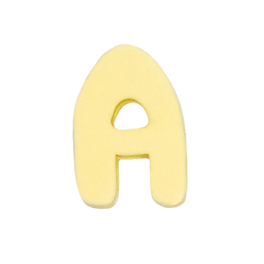 Letra A Amarillo
