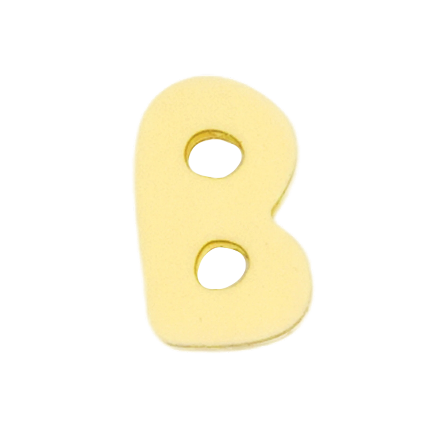 Letra B Amarillo