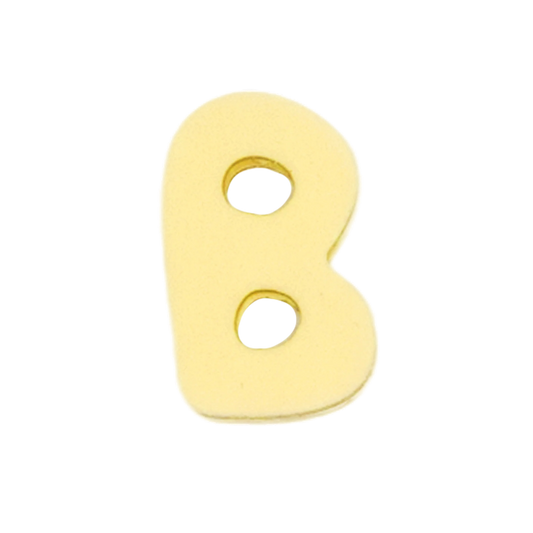 Letra B Amarillo