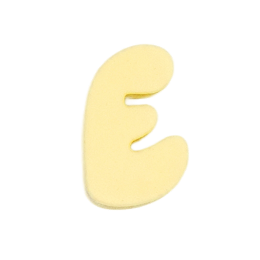 Letra E Amarillo