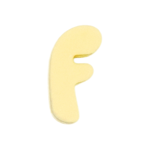 Letra F Amarillo