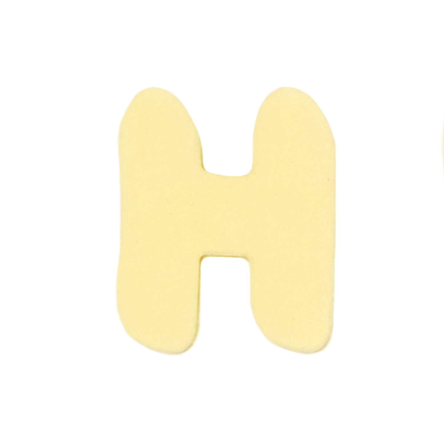 Letra H Amarillo