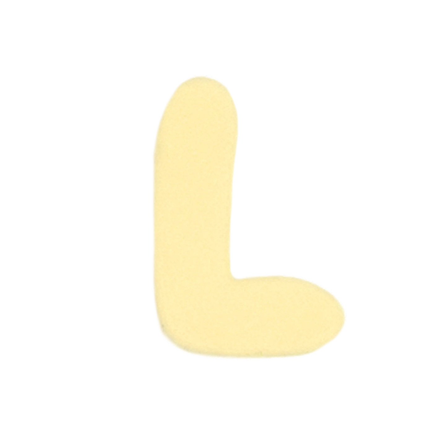 Letra L Amarillo