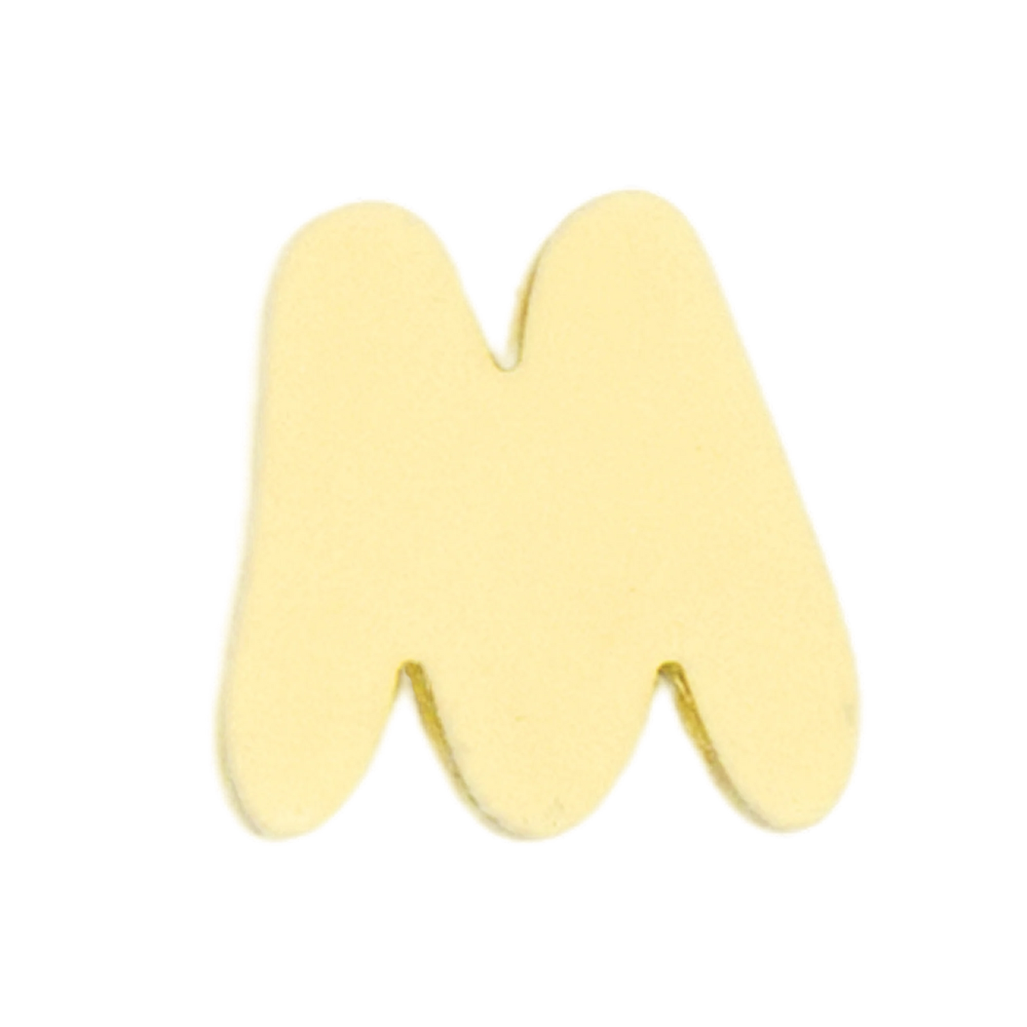 Letra M Amarillo