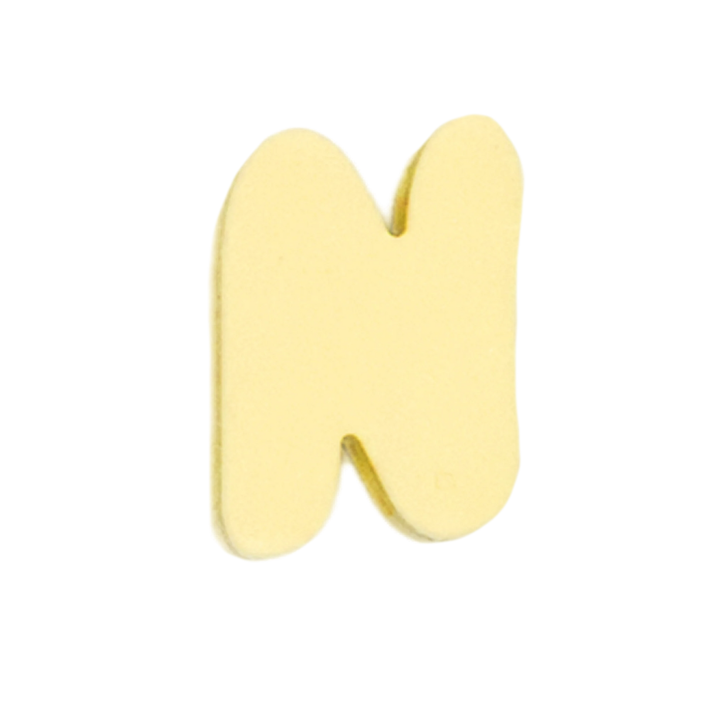 Letra N Amarillo