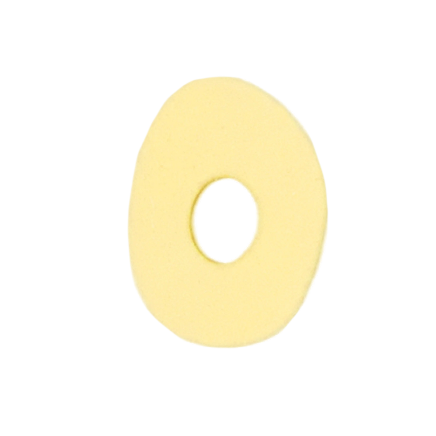Letra O Amarillo