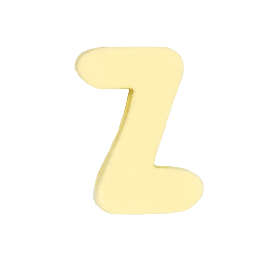 Letra Z Amarillo
