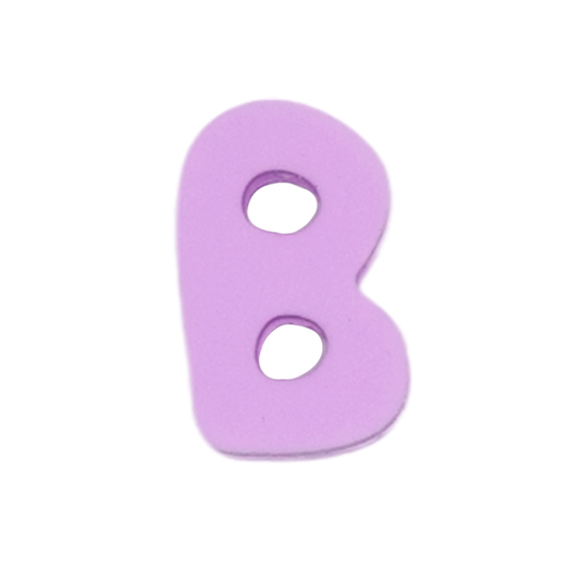 Letra B Lavanda