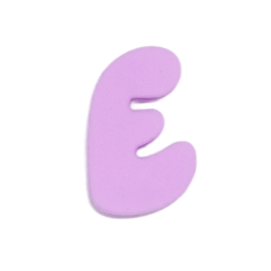 Letra E Lavanda