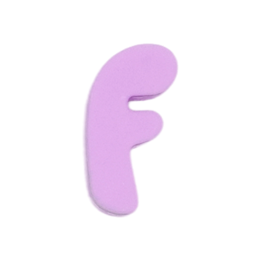 Letra F Lavanda