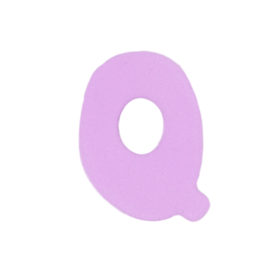 Letra Q Lavanda