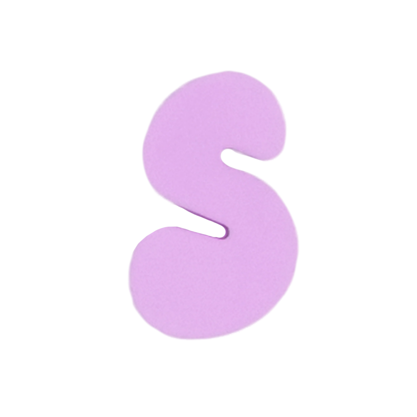 Letra S Lavanda