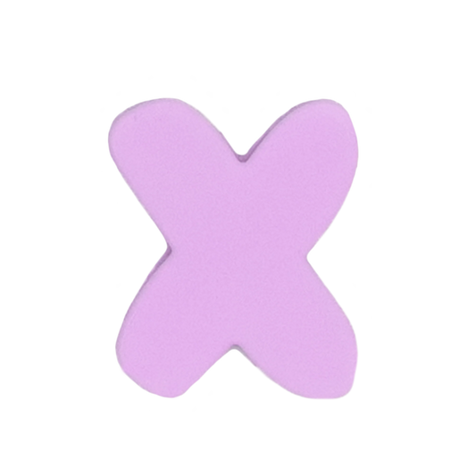 Letra X Lavanda